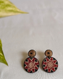 Kalamkari Circle Drops