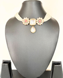 White Kundan Necklace