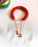 Sindoori Gajra Bracelet