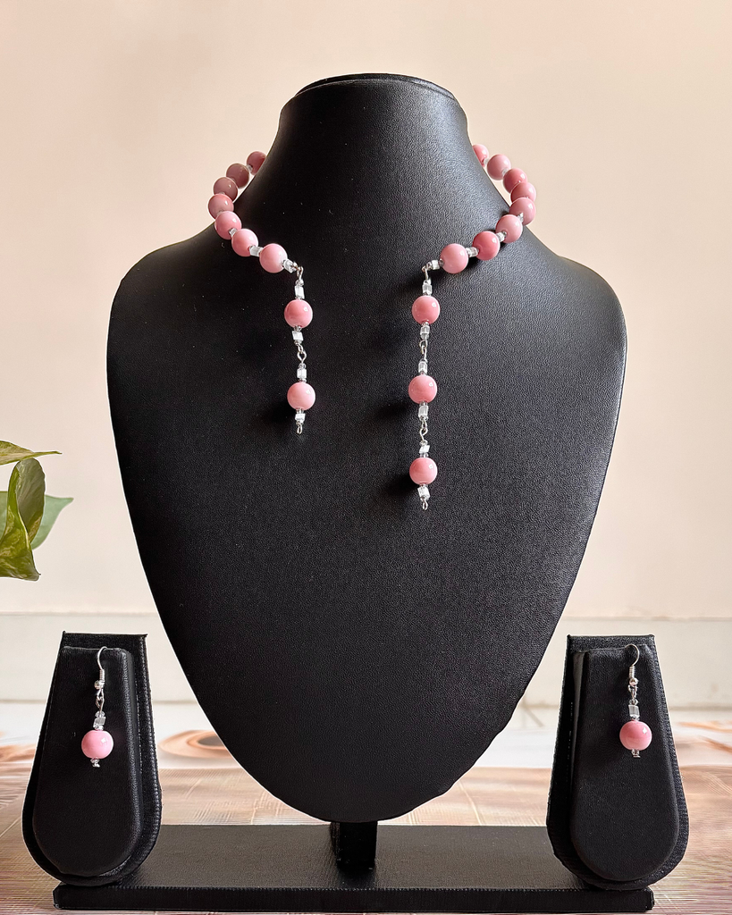 Soft Pink Whisper Necklace