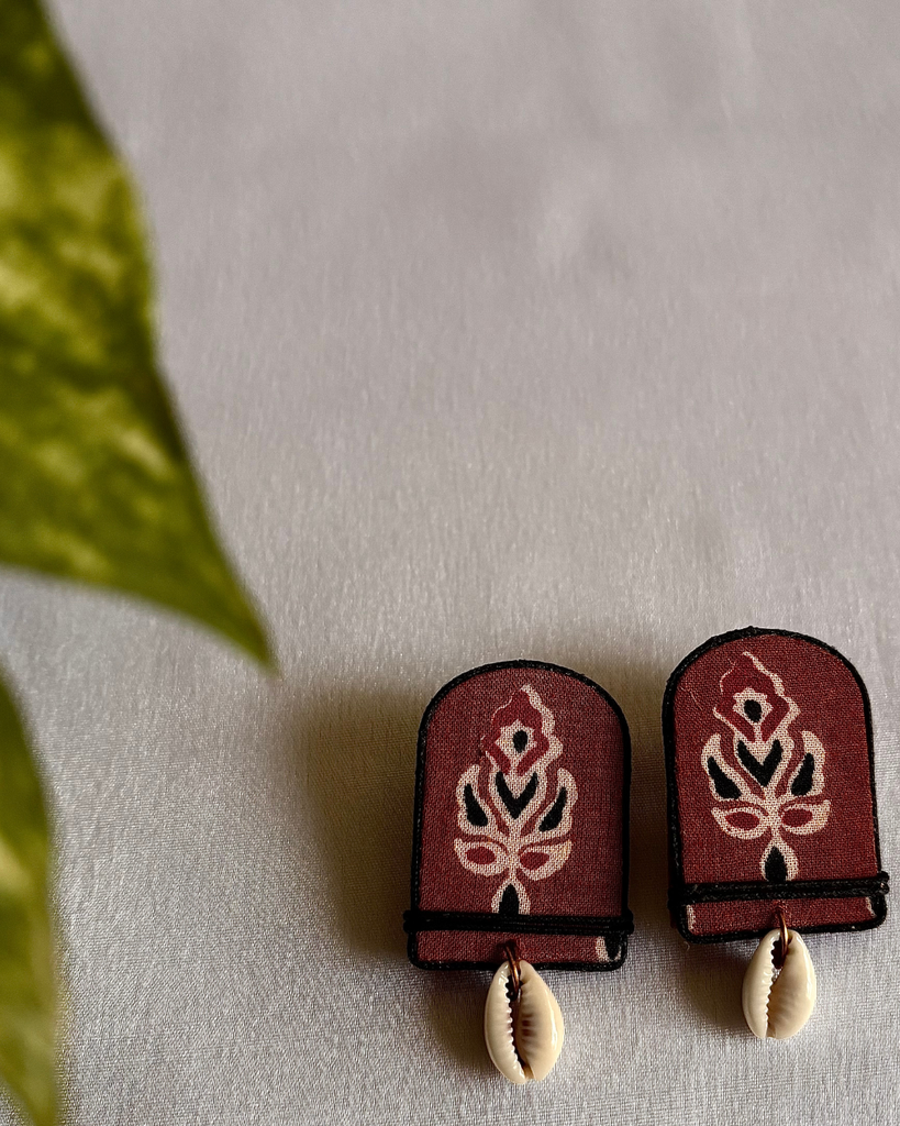 Vanika Fabric Earrings