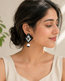 Black & Ivory Dangles