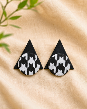 Black & White Harmony Earrings