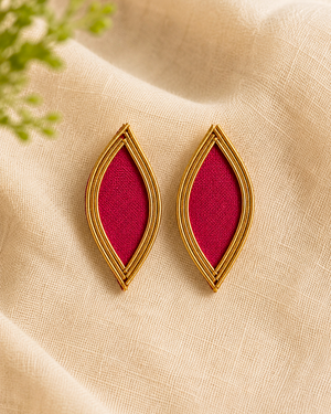Ruby Veil Studs
