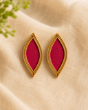 Ruby Veil Studs