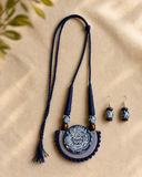 Indigo Bloom Jewellery Set
