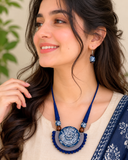 Indigo Bloom Jewellery Set