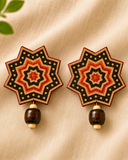 Tara Sutra Fabric Earrings
