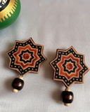 Tara Sutra Fabric Earrings
