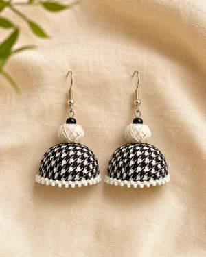 Urban Classic Fabric  Jhumkas