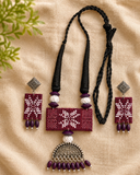 Maroon Loom Heritage Set