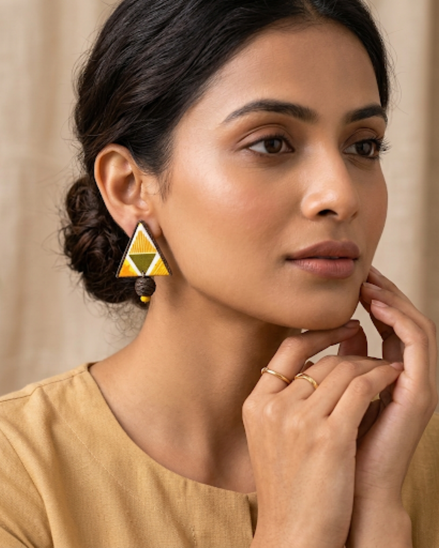 Mustard Muse Triangles